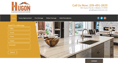 Desktop Screenshot of hugonconstruction.net